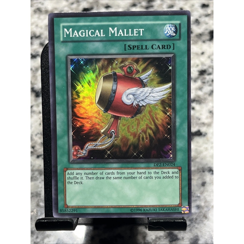 Magical Mallet DP2-EN024 Yu-Gi-Oh! Holo Spell – Lightly Played‎